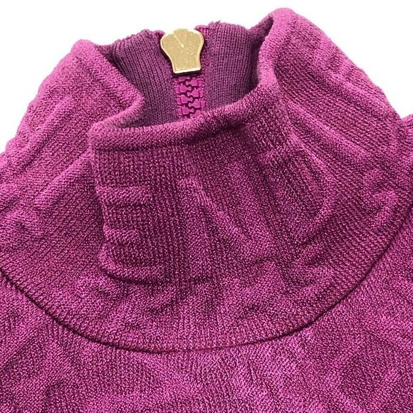 Fendi Dress Zucca Pattern Fzd917 Rayon Pink - Picture 3 of 9